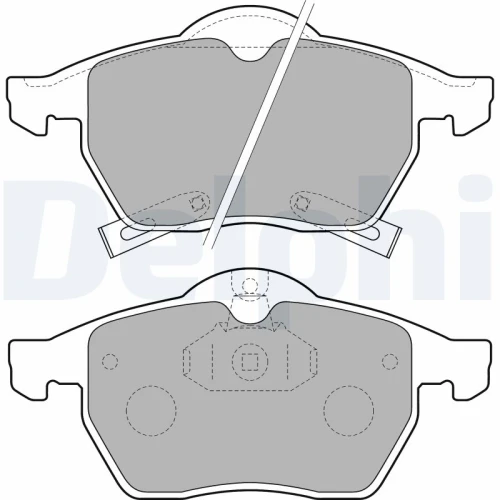 BRAKE PADS FOR DISC BRAKES - 0