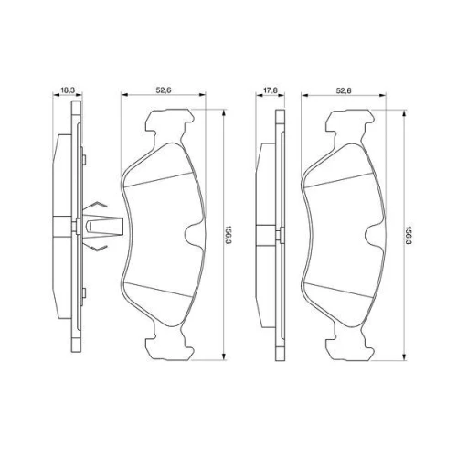 BRAKE PADS FOR DISC BRAKES - 4