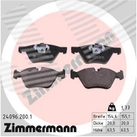 Brake pads for disc brakes