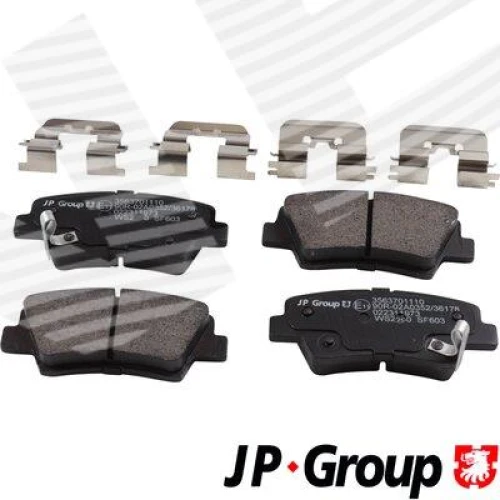 BRAKE PADS FOR DISC BRAKES - 0