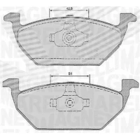 Brake pads for disc brakes