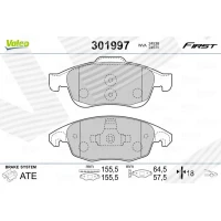 Brake pads for disc brakes