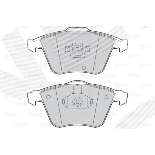 BRAKE PADS FOR DISC BRAKES - 1