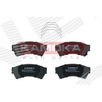 Brake pads for disc brakes