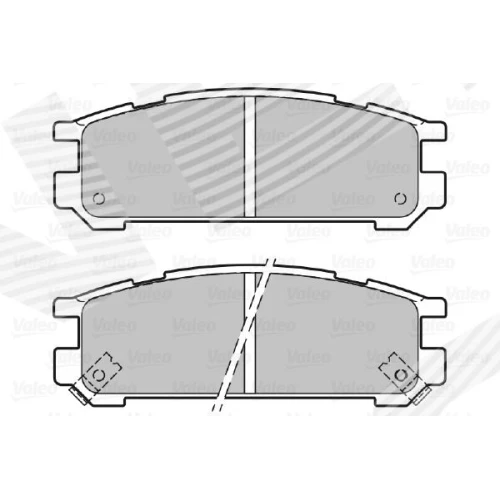 BRAKE PADS FOR DISC BRAKES - 1