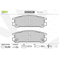 Brake pads for disc brakes