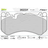 Brake pads for disc brakes