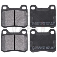 Brake pads for disc brakes