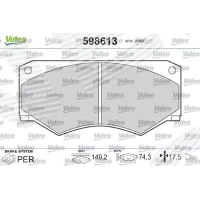 Brake pads for disc brakes