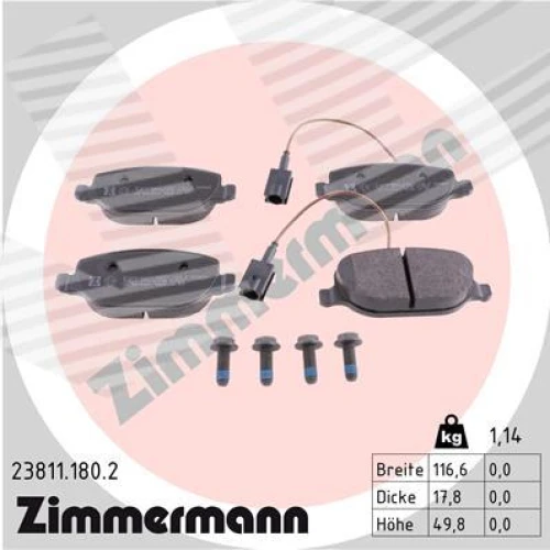 BRAKE PADS FOR DISC BRAKES - 0