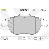 Brake pads for disc brakes