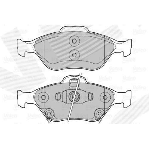 BRAKE PADS FOR DISC BRAKES - 1