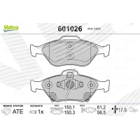 Brake pads for disc brakes