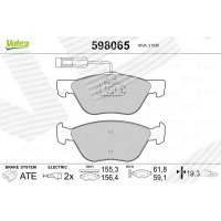 Brake pads for disc brakes