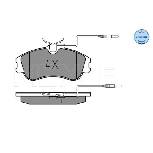 BRAKE PADS FOR DISC BRAKES - 1