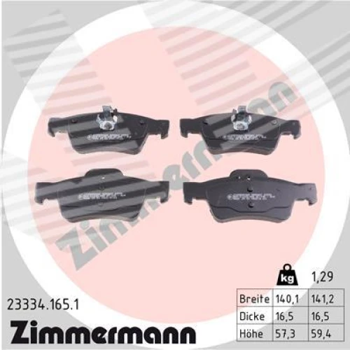 BRAKE PADS FOR DISC BRAKES - 0