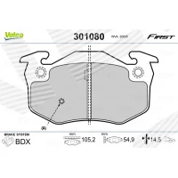 Brake pads for disc brakes