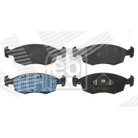 Brake pads for disc brakes