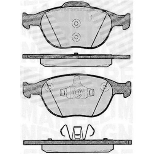 BRAKE PADS FOR DISC BRAKES - 0