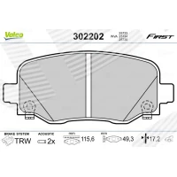 Brake pads for disc brakes