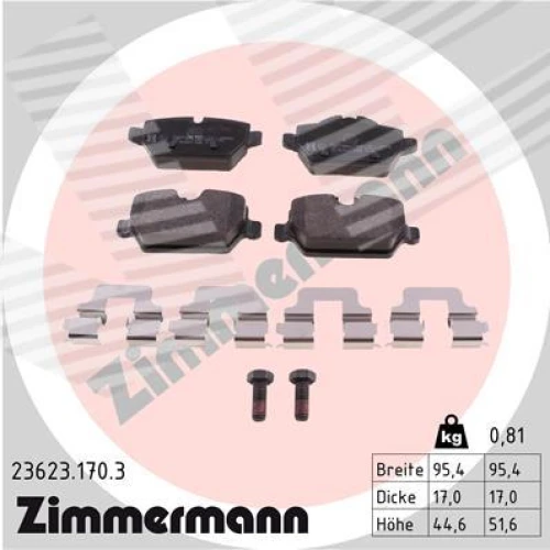 BRAKE PADS FOR DISC BRAKES - 0