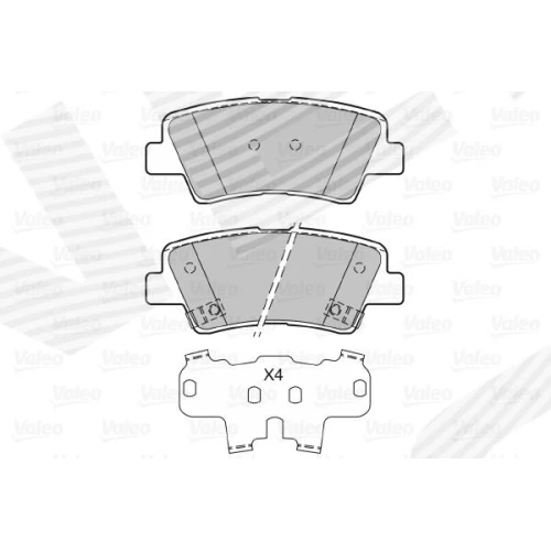 BRAKE PADS FOR DISC BRAKES - 1