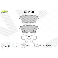 Brake pads for disc brakes