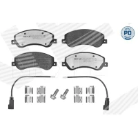 Brake pads for disc brakes