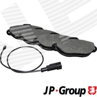 Brake pads for disc brakes