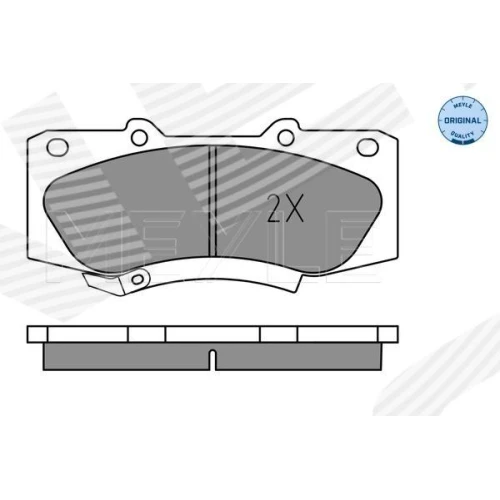 BRAKE PADS FOR DISC BRAKES - 1