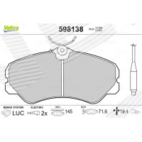 Brake pads for disc brakes