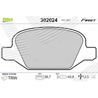 Brake pads for disc brakes