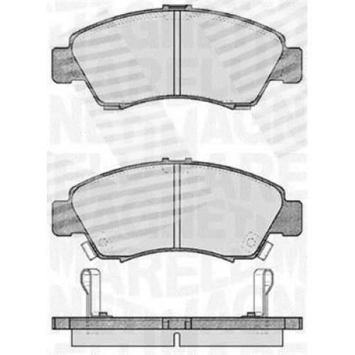 BRAKE PADS FOR DISC BRAKES - 0