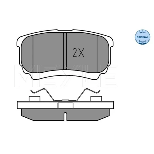 BRAKE PADS FOR DISC BRAKES - 2