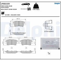 Brake pads for disc brakes