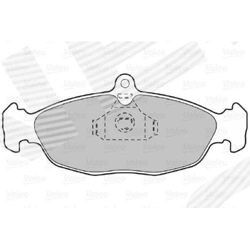 BRAKE PADS FOR DISC BRAKES - 1