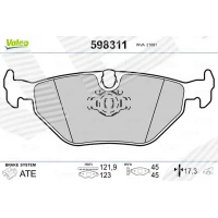 Brake pads for disc brakes