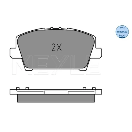 BRAKE PADS FOR DISC BRAKES - 2