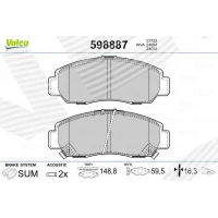 Brake pads for disc brakes