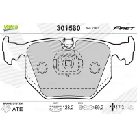 Brake pads for disc brakes