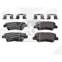 Brake pads for disc brakes