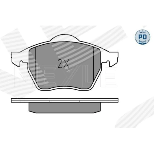 BRAKE PADS FOR DISC BRAKES - 1