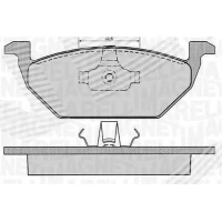 Brake pads for disc brakes