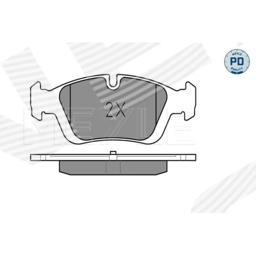 BRAKE PADS FOR DISC BRAKES - 1