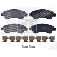 Brake pads for disc brakes