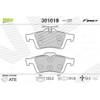 Brake pads for disc brakes