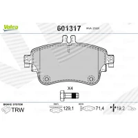 Brake pads for disc brakes