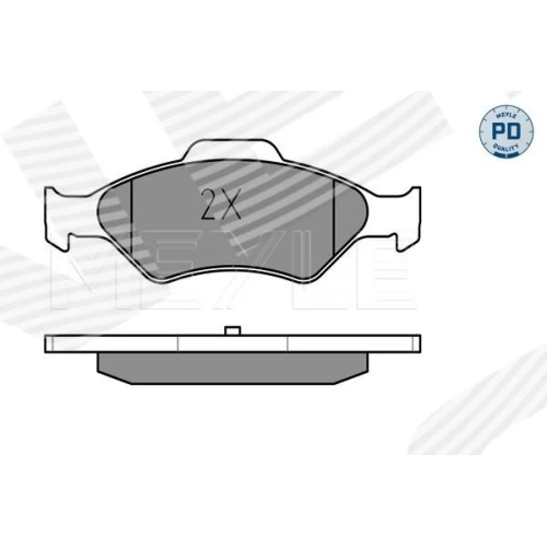 BRAKE PADS FOR DISC BRAKES - 1