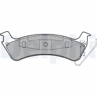 Brake pads for disc brakes