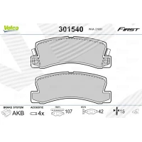 Brake pads for disc brakes